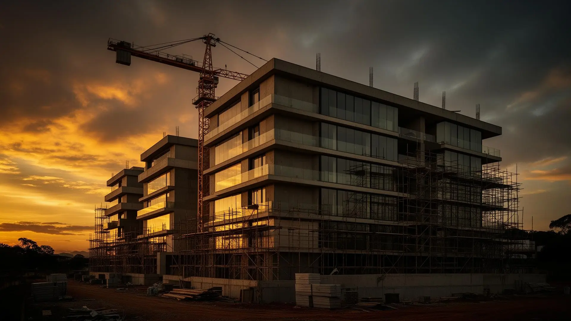 Canteiro de obras Construtora E Pereira